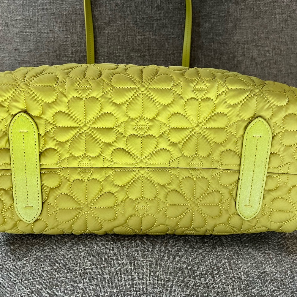 Kate Spade Olive Quilted Tote - Picture 6 of 10